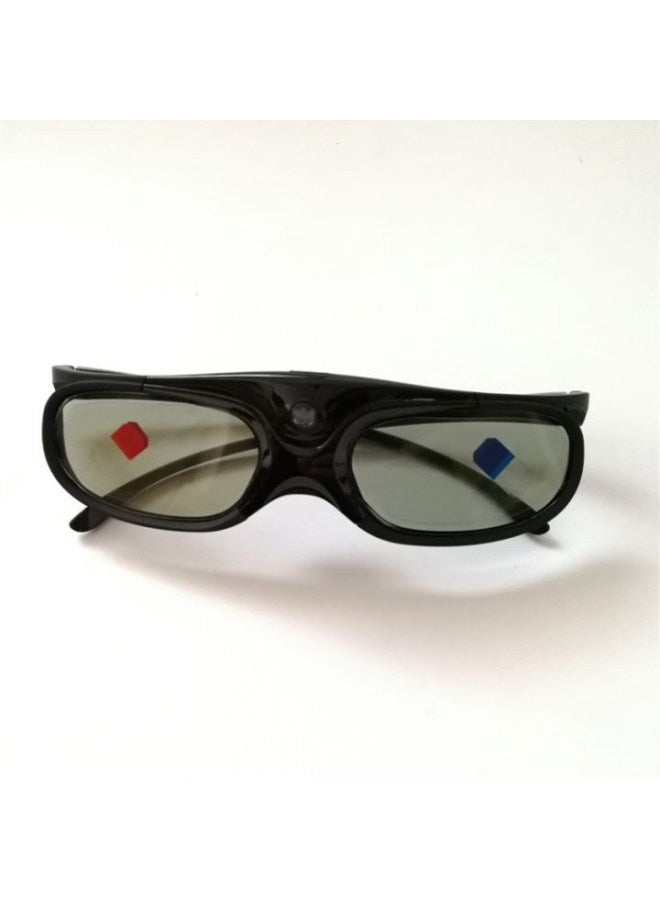 DLP Active Shutter 3D Glasses Suitable For Polar Rice Nut Acer Otu Code Lixun 3D Projector-Color:Black Neutral - Image 1